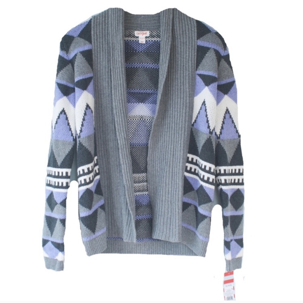 Cat and Jack geometric sweater